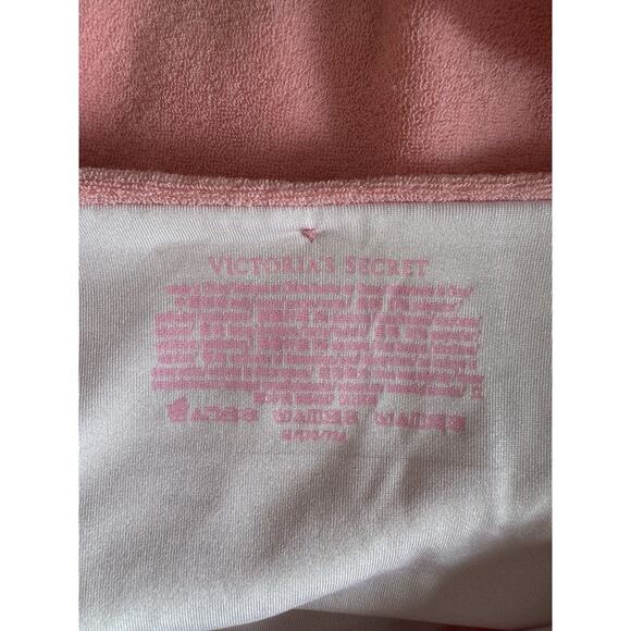 3 for $9 Victoria Secret Swim 2 piece Terry Pink High Waist Under Wire 34DD M - Picture 7 of 11